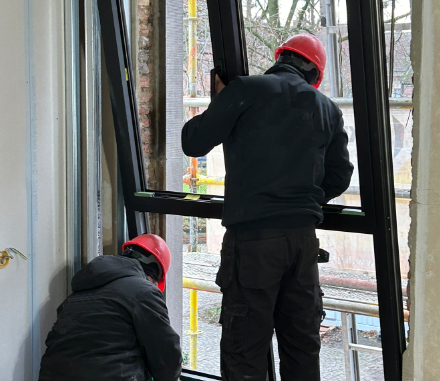 SAPA vakman aan het werk